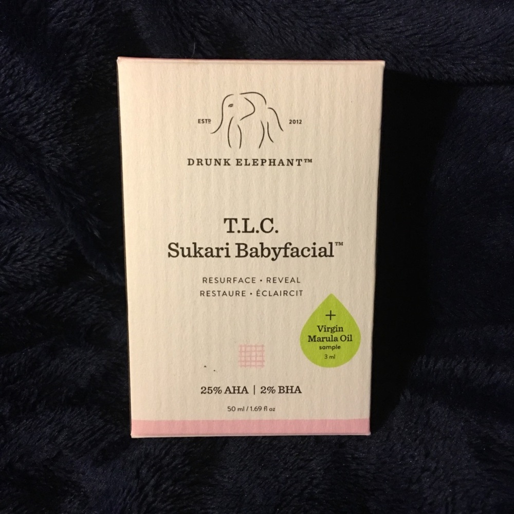 NIB Drunk Elephant T.L.C. Babyfacial